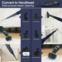 Bellune™ SpinSteam VM6 — Rotating Power Steam Mop (1300W)