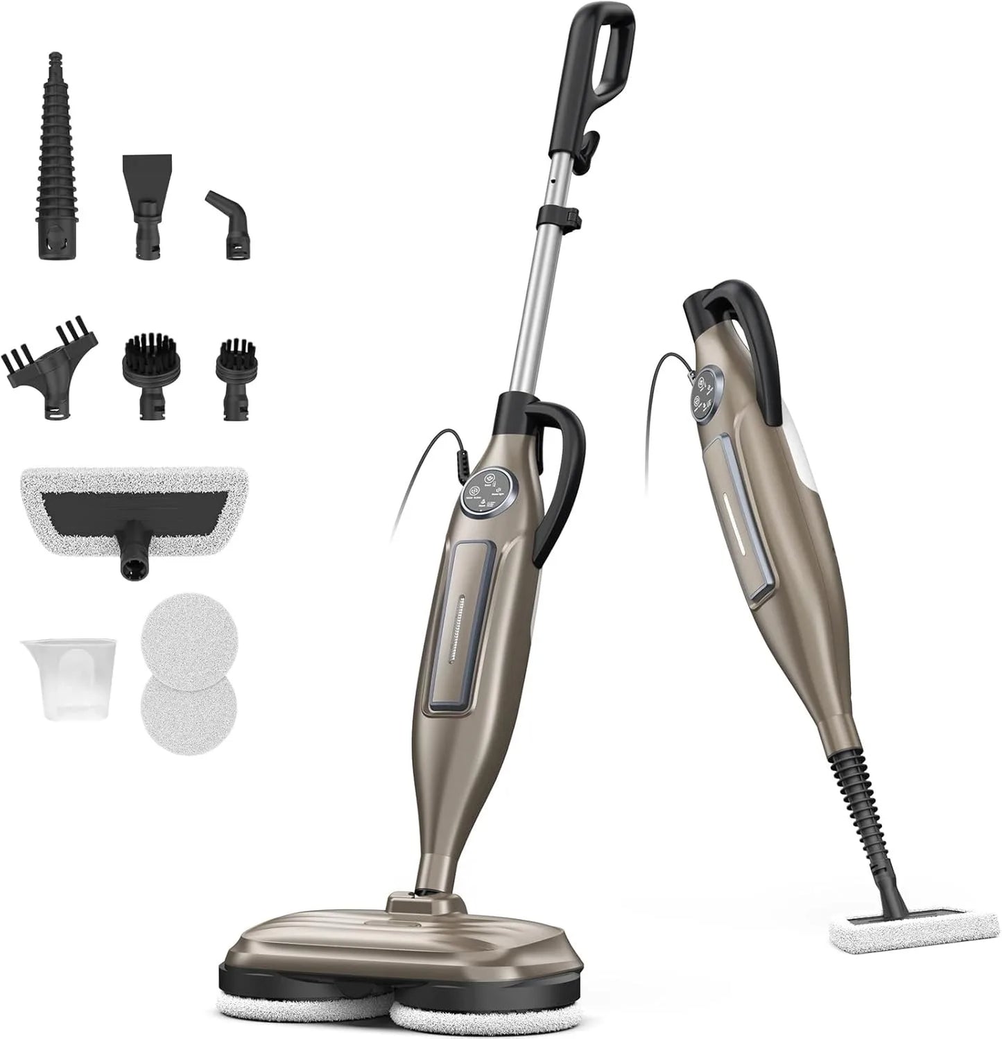 Bellune™ SpinSteam VM6 — Rotating Power Steam Mop (1300W)