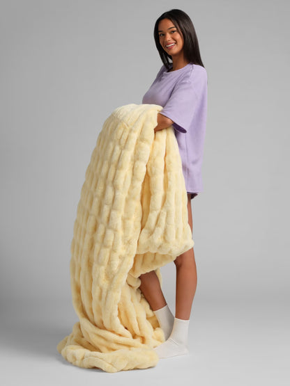 Bellune Dreamer Blanket — Buttercream