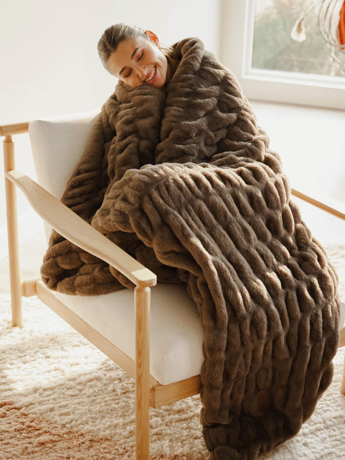 Bellune Dreamer Blanket — Caramel
