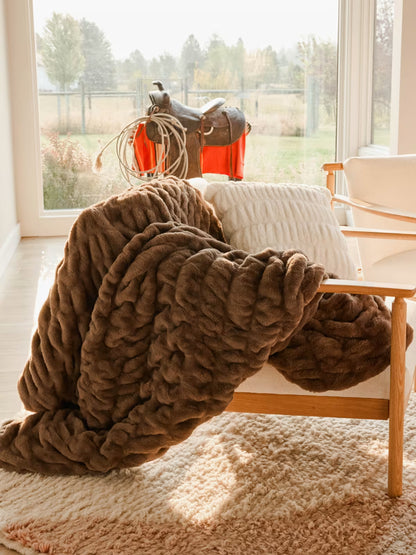 Bellune Dreamer Blanket — Caramel