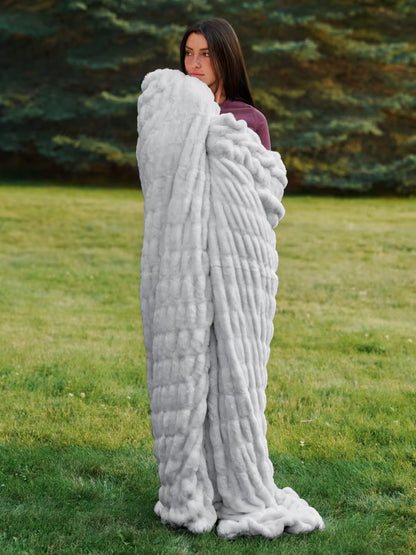 Bellune Dreamer Blanket — Cloud Grey