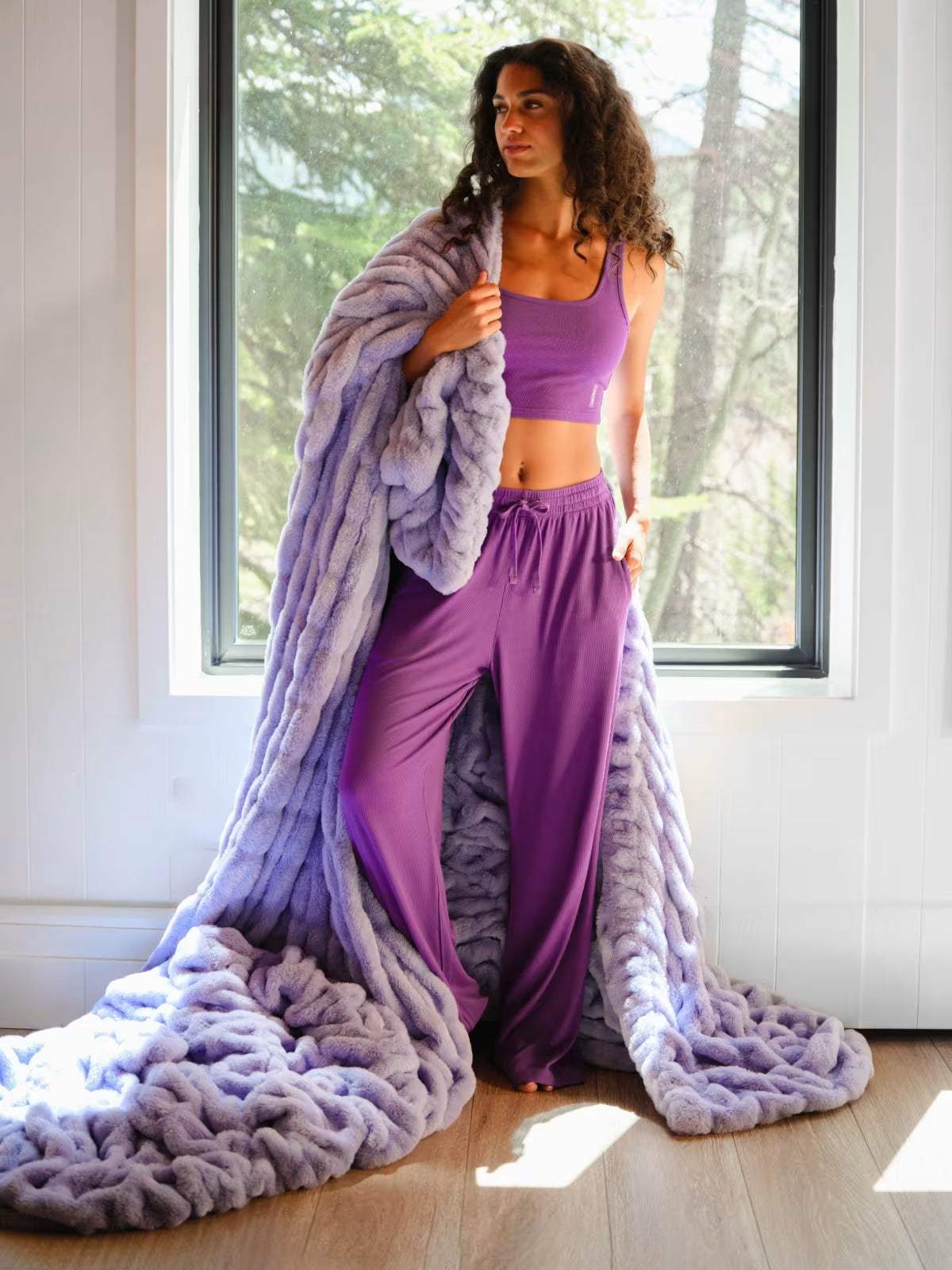 Bellune Dreamer Blanket — Lavender