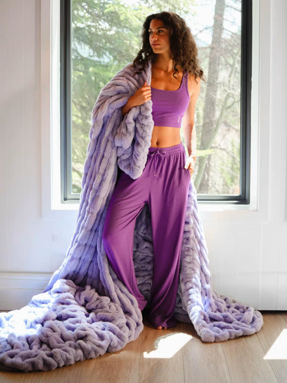 Bellune Dreamer Blanket — Lavender