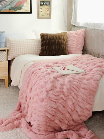 Bellune Dreamer Blanket — Pink Rose